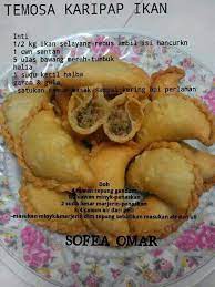 Resepi karipap inti kentang daging berempah kari. Temosa Karipap Ikan Recipes Yummy Food Food