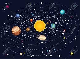 Formación del sistema solar formado alrededor de 4.600 millones de años nebulosa solar enorme nube de gas y polvo. Ilustracion De Dibujos Animados De Sistema Solar Y Los Planetas Alrededor De Sol Ilustraciones Vectoriales Clip Art Vectorizado Libre De Derechos Image 63698698