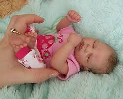 Tiny Mini Reborn Baby Girl Quinn By Tamie Yarie Sold Out Le Baby Dolls Reborn Babies Reborn Dolls