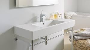 A typical height for a bathroom vanity is between 850mm and 900mm. Duravit Vero Washbasins Toilets Bathtubs More Duravit