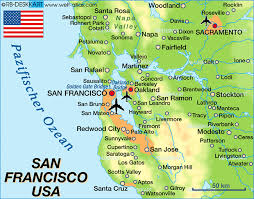 Map Of San Francisco Bay Area Map Of San Francisco California Map San San Francisco Map