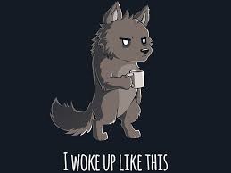 Full Moon Full Cup Get The I Woke Up Like This T Shirt Only At Teeturtle Cute Drawings Cute Animal Drawings Cute Art