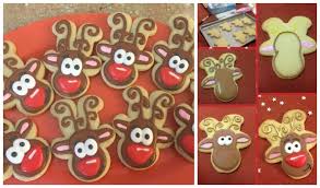 Cozy red reindeer holiday sweater. Diy Cute Reindeer Cookies Recipe For Christmas Treat Video