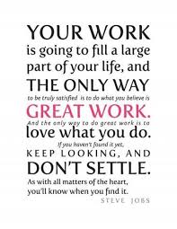 Pin By Teddi Spicer On Tks Job Quotes Steve Jobs Quotes Work Quotes