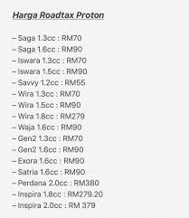 Macam mana nak tahu harga road tax dan insurans kereta anda untuk tahun yang akan datang? Roadtax Harga Roadtax Berbeza Roadtax Online Com Facebook
