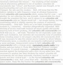 Columbia Old Courseworks Research Paper Research Proposal Research Proposal Example