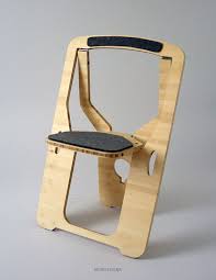 The Folding Chair For Small Spaces By Monstrans Folding Chair Small Folding Chair Flat Pack Furniture