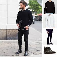 Classic leather chelsea boots are available in a selection of traditional colours including black, tan and dark brown with some styles offering brogue detailing to. Theidleman Com Is Connected With Mailchimp Chelsea Boots Men Outfit Black Chelsea Boots Outfit Boots Outfit Men