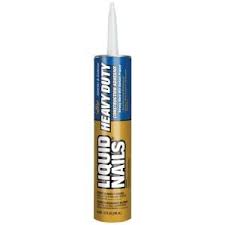 Liquid Nails 10 Oz Heavy Duty Construction Adhesive Ln 901 The Home Depot Construction Adhesive Liquid Nails Adhesive