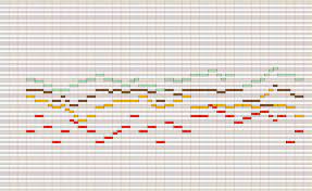 Files created using rtsp protocol are streamed online via software such as quicktime and real media. Piano Roll Of An Midi File Download Scientific Diagram