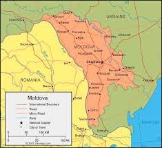 The viamichelin map of tiraspol: Map Of Moldova Transnistria Is A Long Strip Along Ukraine Border Capital City Is Tiraspol A Socialist In Canada
