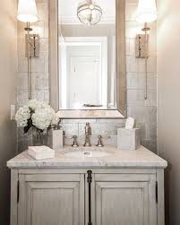 A mirror is additionally a common attribute, allowing people to examine their physical look prior to emerging from bathroom. 54 Half Bathroom Ideas For Beautiful Bathroom Design On A Budget Home Decoration Beautifulbathroomdesign Powder Room Decor Trendy Bathroom Bathroom Design