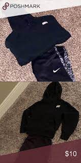 Nike Y M Hoodie Nike Yxs Thermafit Pants Hoodies Youth Hoodies Black Hoodie