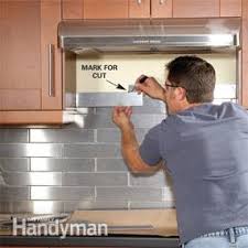 Tile trim backsplash tiles pvc tile trim kitchen backsplash tile pvc tile trim plastic aluminum tile trim metal tile trim tile trim stainless steel metal tile trim corners. Stainless Steel Kitchen Backsplash Diy Family Handyman