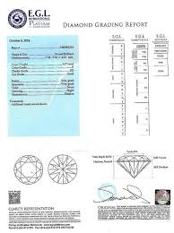 White Gold 1 57ct Si3 Clarity E Color Center Diamond 2 33ctw Diamonds Egl Ring 78 Off Retail