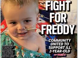 Community invited to come out Saturday to support Fightin' Freddy and  family