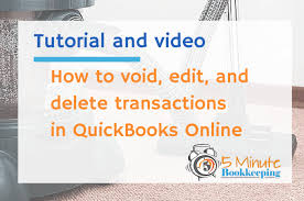 8.3 can i unvoid a transaction in quickbooks? How To Edit Void And Delete Transactions In Quickbooks Online 5 Minute Bookkeeping