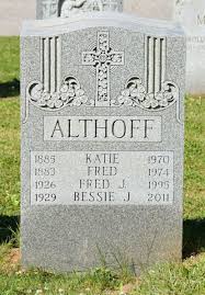 Frederick J. “Fred” Althoff (1926-1995)