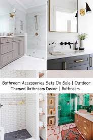 Shop for beach bathroom decor online at target. Bathroom Accessories Sets On Sale Outdoor Themed Bathroom Decor Bathroom Interior In 2021 Bathroom Towels Bathroom Decor Bathroom Interior
