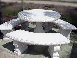 Concrete Tables Benches Outdoor Furnishings Concrete Table Concrete Tables