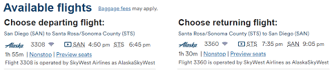 My New Favorite Alaska Airlines Route Santa Rosa Sonoma
