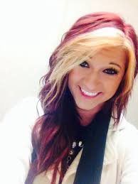 Blonde pigtails with pink ties. Pin By Merisha Sanders On Graphic Design Logos Hair Styles Red Blonde Hair Hair