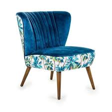Tropical Velvet Fabric Accent Chair Pattens Furniture Stoke On Trent Staffordshire To let the modern accent chair be the statement piece, keep the sofa or sectional simple with black or grey upholstery.