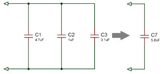 Capacitor Circuits Capacitor In Series Parallel Ac Circuits Capacitors Circuit Series And Parallel Circuits