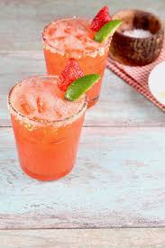 Strawberry margaritas are a classic! Strawberry Margarita Easy Recipe Miss In The Kitchen