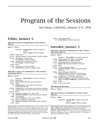 Find the perfect vacation rental for your next trip to over 190 countries. Program Of The Sessions American Mathematical Society