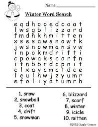 Have fun with discover easy words a buried treasure of hidden words. Winter Word Search Winter Words Winter Word Search Word Find