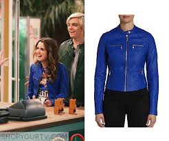Austin & ally begin a collaboration, and eventually a romance. Austin Ally Season 4 Episode 1 Ally S Blue Leather Jacket Shop Your Tv