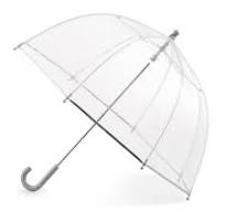 Kid's Clear Bubble Umbrella - Totes Clear Canopy Bubble ...