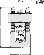 Split Bolt Connectors By Burndy