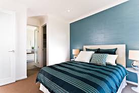 A yellow and grey bedroom was, is and will be of modern touch. 26 Serene Blue Bedroom Ideas Color Schemes To Inspire You Homenish