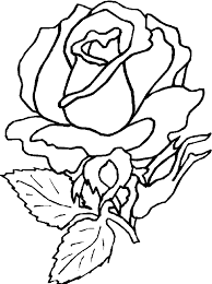 Coloring Rose Flower Coloring Page Pictures Clipart Best Clipart Best Flower Coloring Pages Rose Coloring Pages Garden Coloring Pages