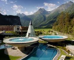 Aqua Dome Spa In Austria Thank You Pinterest For Bringing This Place To My Attention I D Love To Go There Hotel Swimming Pool Aqua Resort