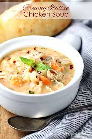 This soup won't freeze well because it contains dairy which tends to split and curdle when frozen but you can prepare this in advance and store it in the fridge. Creamy Italian Chicken Noodle Soup Let S Dish Recipes