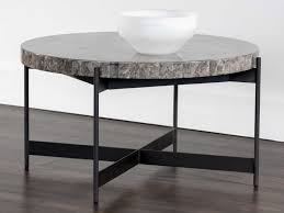 Only 4 left in stock (more on the way). Sunpan Modern Home Artezia Light Grey Dark 31 Wide Round Coffee Table Spn104624