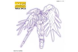 Heero later used wing for a mission to destroy oz's northern pacific ocean supply base, during which he once again encountered duo and repaid his debt to him by firing wing's buster rifle at an enemy leo that was coming up behind the repaired deathscythe. Mg 1 100 Wing Gundam Zero Ew Ver Ka Plastic Model Gundam Wing Endless Waltz Bandai Spirits Mykombini