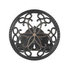 Made of cast iron for durable and decorative garden décor. Liberty Garden Lbg671 Aluminum Decorative Wall Mount Butler Garden Hose Reel For 125 Of 5 8 Hose For Backyard Garden Or Home In Patina Brown Target