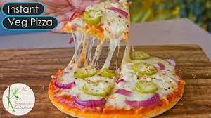 No Oven Veg Pizza Using Readymade Base Secret To Make Readymade Base Better The Terrace Kitchen Youtube