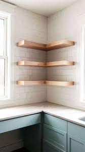 18 Creative Diy Floating Shelves Home Kitchens Kitchen Remodel Kitchen Design