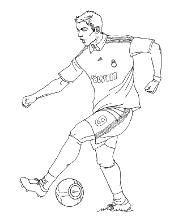 When the online coloring page has loaded, select a color and start clicking on the picture to color it in. Football Coloring Pages Soccer Topcoloringpages Net