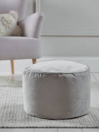 Check spelling or type a new query. Velvet Pouffe Soft Grey