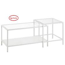 Combine with other furniture in the liatorp series for a complete, beautiful look. I K E A Vittsjo Vittsjo Nest Of Tables Set Of 2 Coffee Table Glass Black White Shopee Malaysia