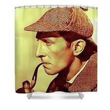 Peter Cushing Shower Curtains for Sale