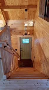 What about the interior doors and trim of a log home? Log Home Under Construction Interior Finishes