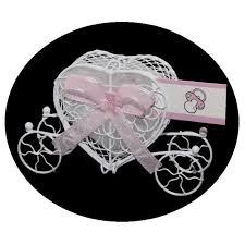 Un large choix de contenants à dragées originaux et de décoration à thème pour une fête inoubliable ! 10 Carrosses Contenants A Dragees Original Coeurs Metal Deco Bapteme Fille Cdiscount Maison
