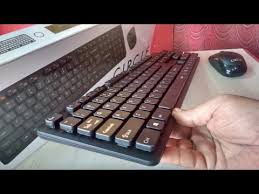 Unique layout with 104 keys. Unboxing Testing Wireless Keyobard Mouse Circle Rover A7 Youtube